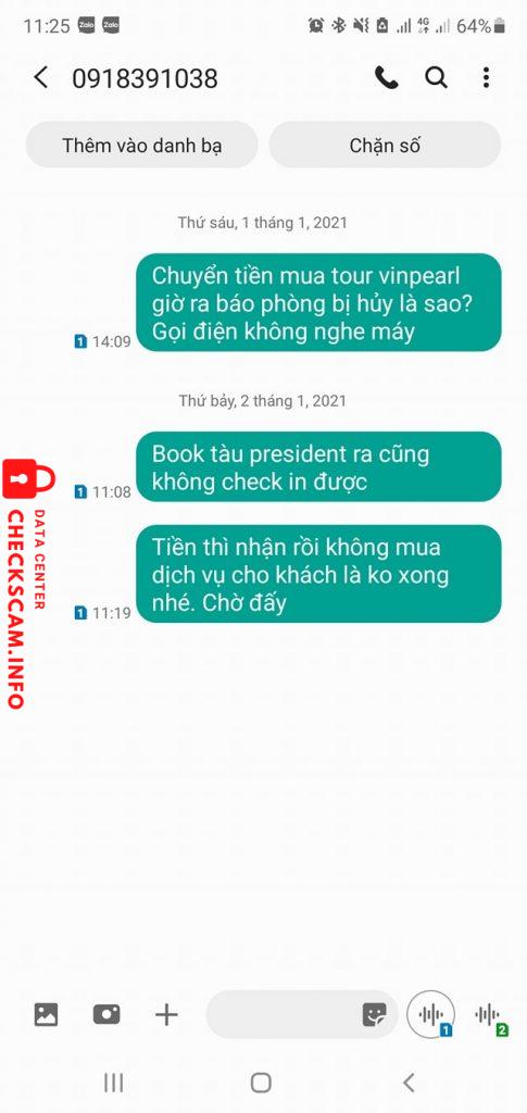 Evidence against happytrip