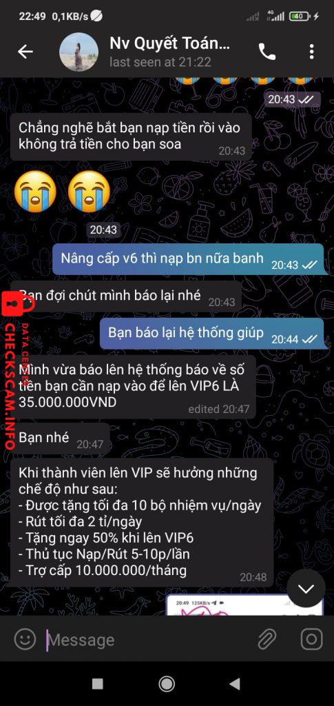 Evidence against Nguyễn thị quế trân