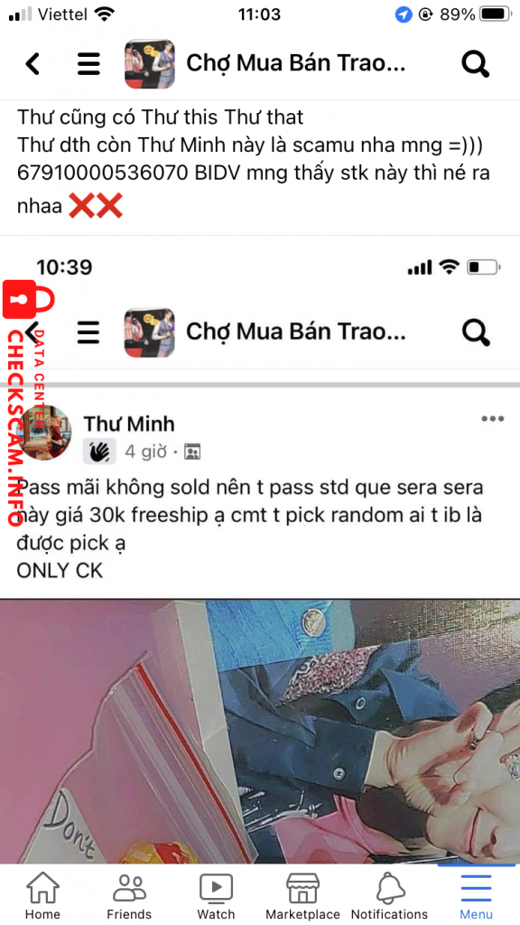Evidence against Lam Gia Ngoc
