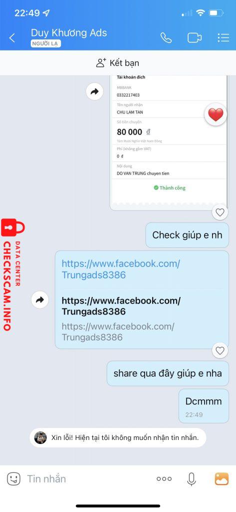 Evidence against Chu Lâm Tấn