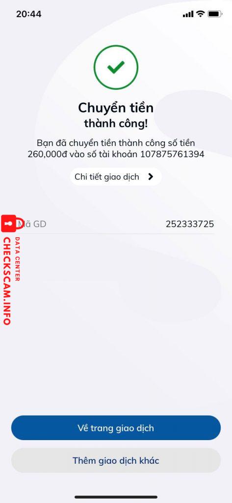 Evidence against PHAM MAI PHUONG