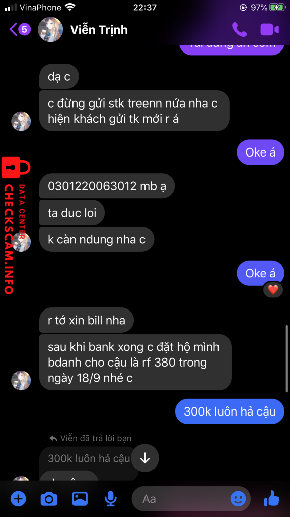 Evidence against TA DUC LOI