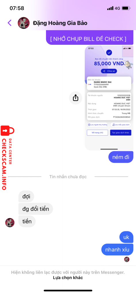 Evidence against Đặng Ngọc Đại