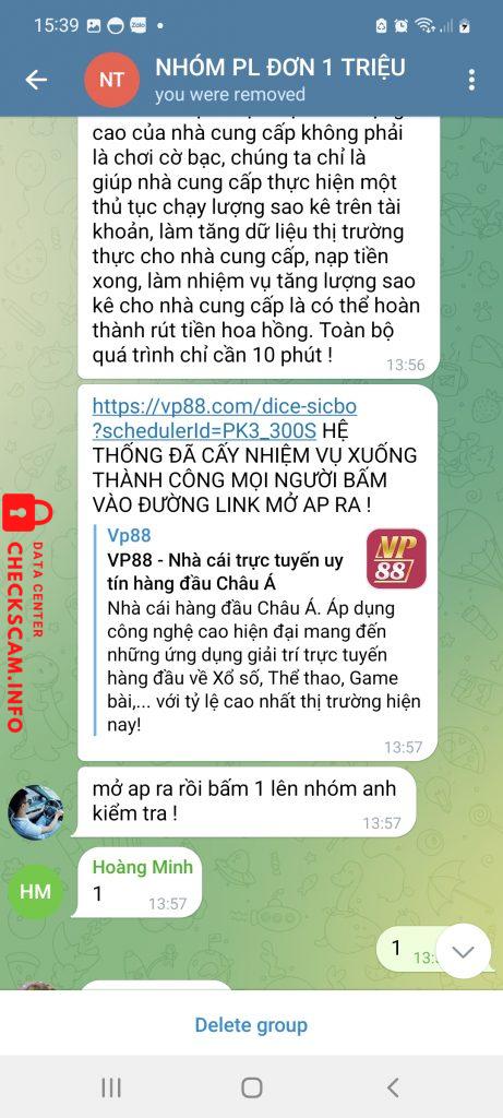 Evidence against VP88.COM – Nguyen thi que tran