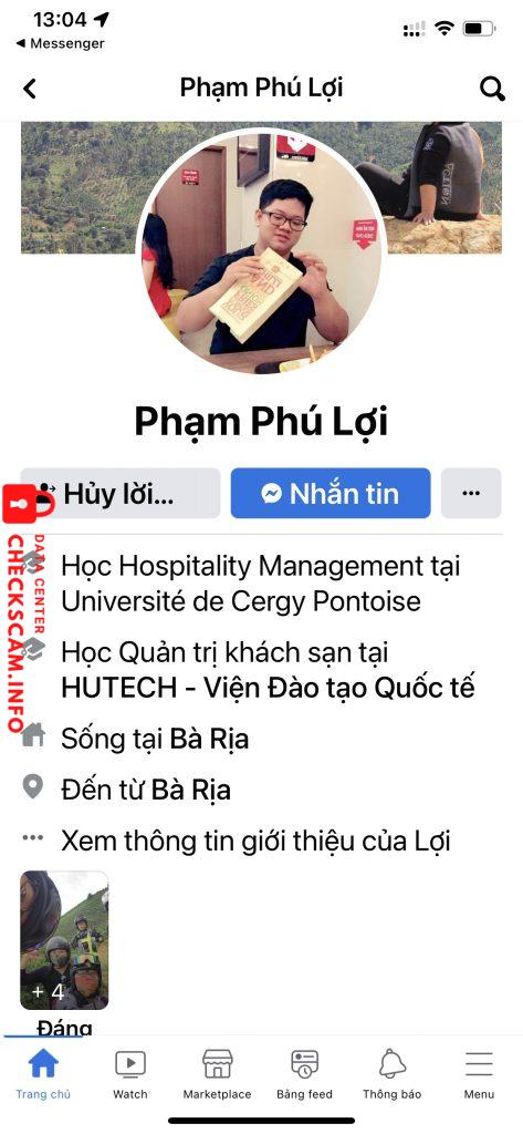 Evidence against Phạm Phú Lợi