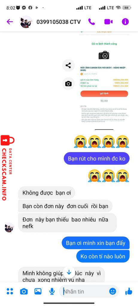 Evidence against DAM THANH HUY