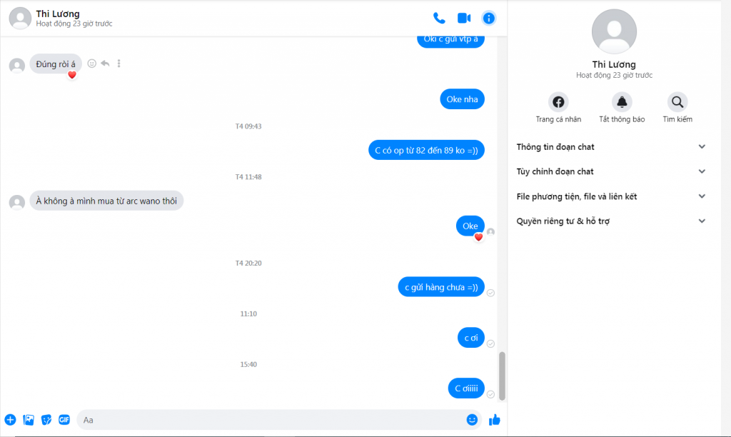 Evidence against Vu Thi Luong