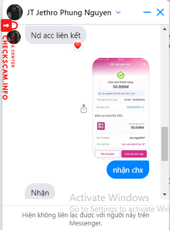 Evidence against phungga667