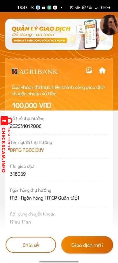 Evidence against Đặng Ngọc Duy