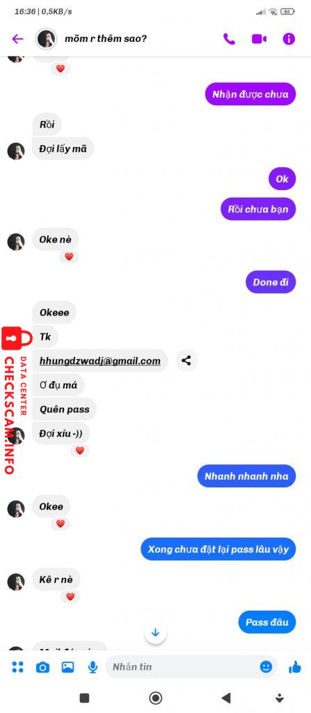 Evidence against Đặng Đức Huy