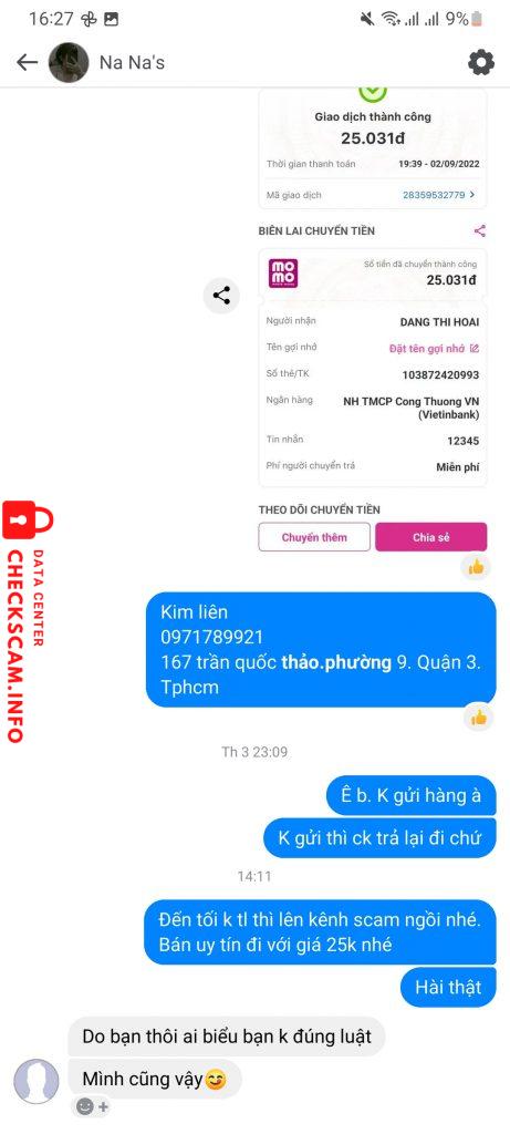 针对的证据 DANG THI HOAI