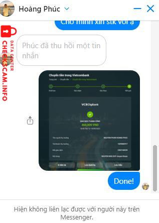针对的证据 NGUYEN PHAN HOANG PHUC