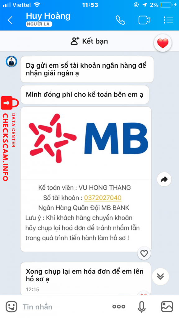 针对的证据 VU HONG THANG