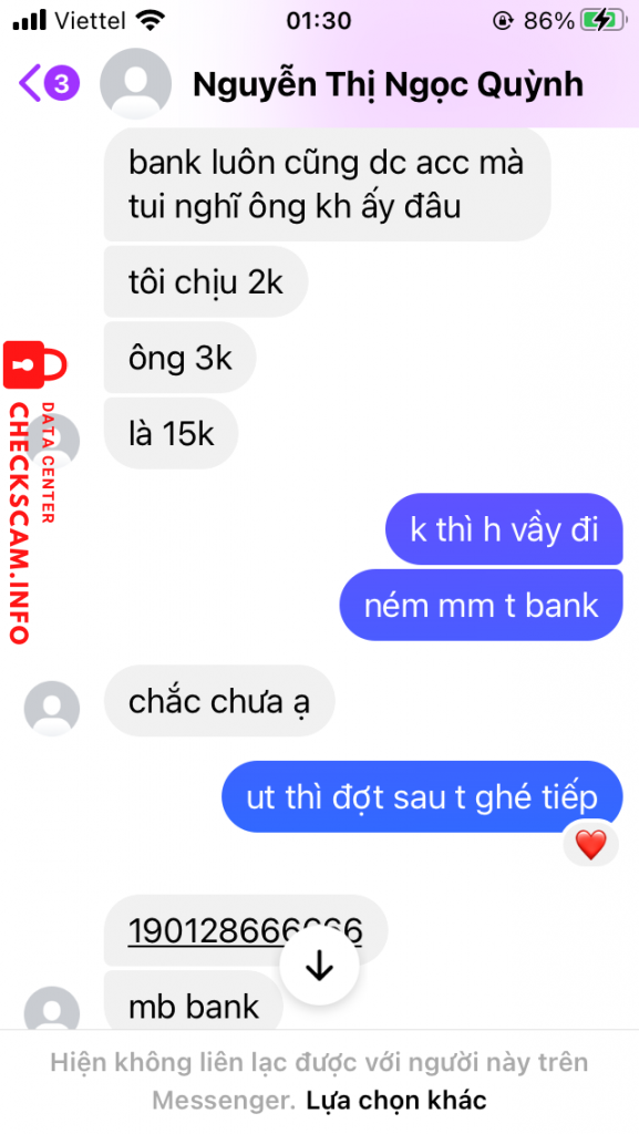 针对的证据 Nguyễn Thị Ngọc Quỳnh