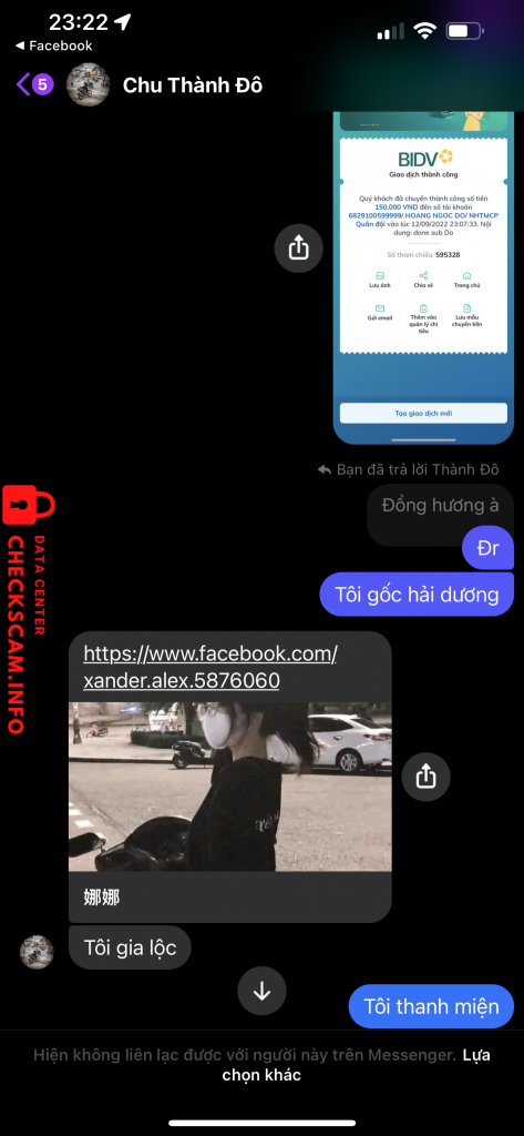 Evidence against Hoàng Ngọc Đô