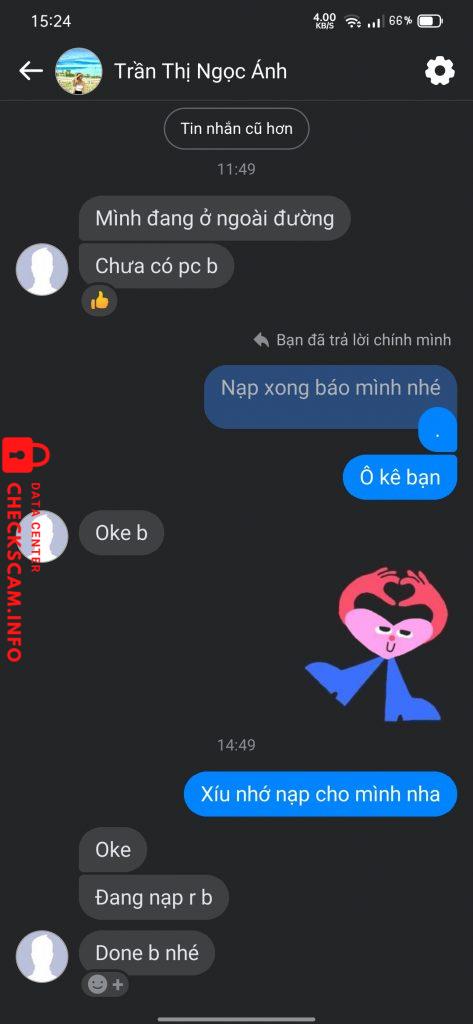 Evidence against Nguyễn Thị Ngọc Ánh