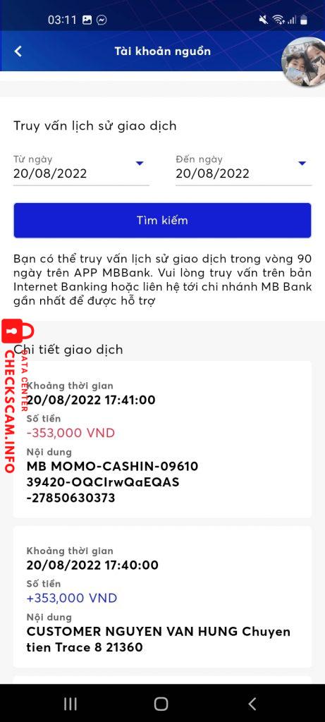 Evidence against NGUYEN VAN HUNG/Nguyễn Tuấn Hải