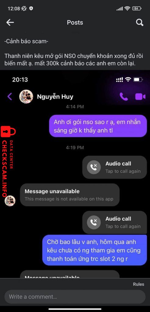 Evidence against Nguyen Huy Hoang