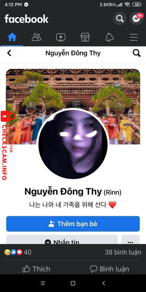 Evidence against Đông Thy