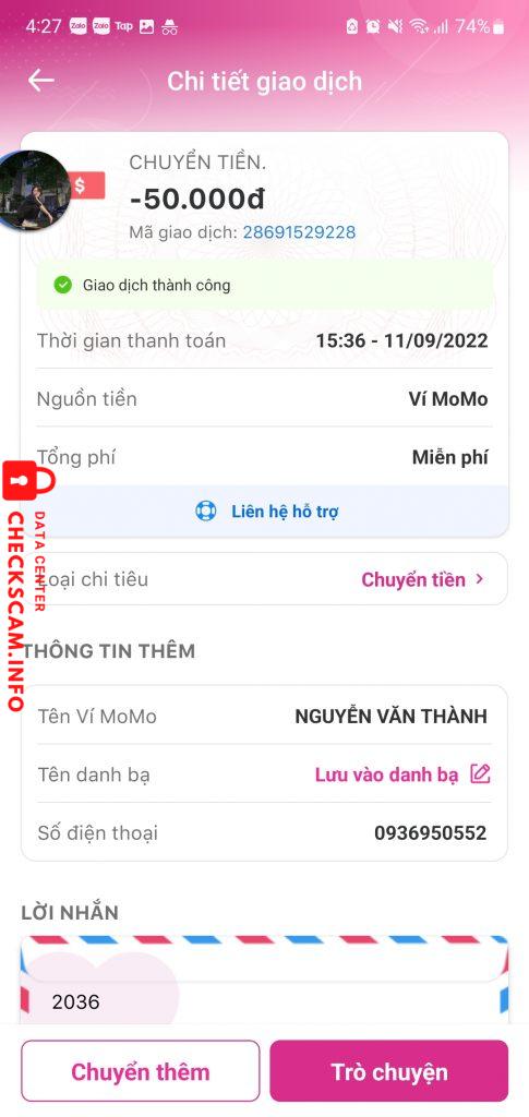 Evidence against La509.com – Web lừa đảo