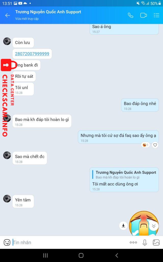 Evidence against Trương Nguyễn Quốc Anh