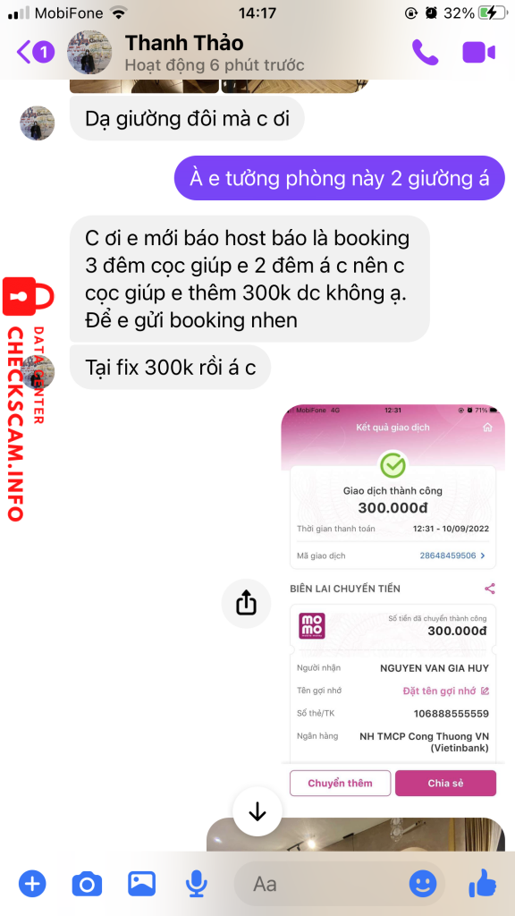 Evidence against Nguyen van gia huy