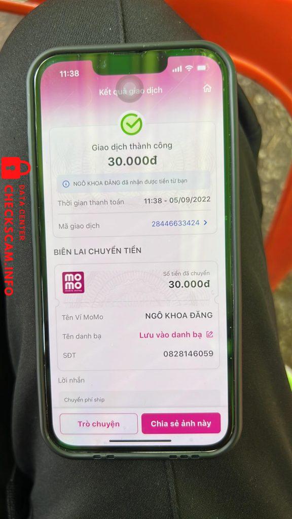 Evidence against Ngô Khoa Đăng