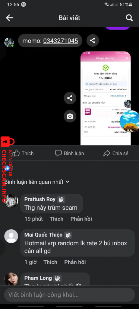 Evidence against Nguyễn Văn Lu