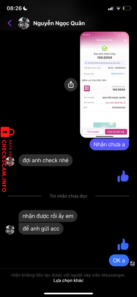 Evidence against Nguyễn Ngọc Quân