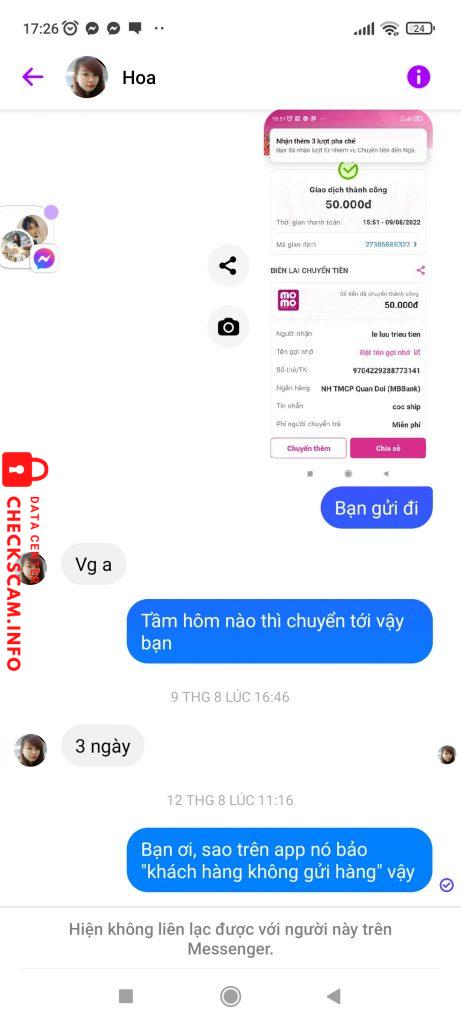 Evidence against le luu trieu tien