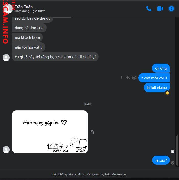 Evidence against Nguyễn Tiến Hùng