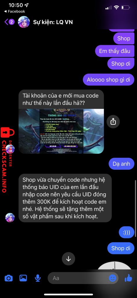 Evidence against CT THANH LOAN