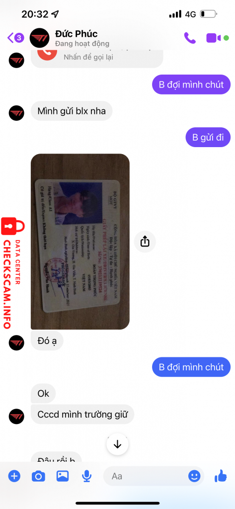 Evidence against Đoàn Trọng Phúc