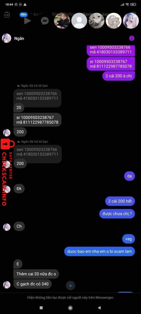 Evidence against Nguyễn Thị Kim Ngân