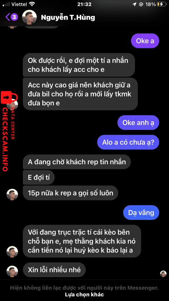 Evidence against NGUYEN THANG HUNG