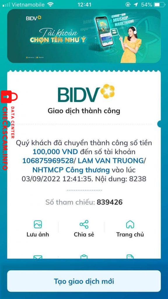 Evidence against vvb333.com – Trần ngọc duc