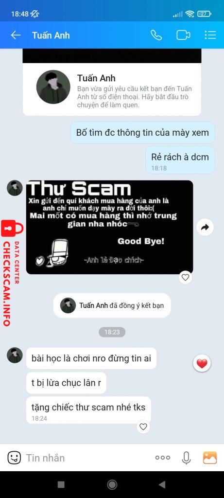 Evidence against Nguyễn Tuấn Anh