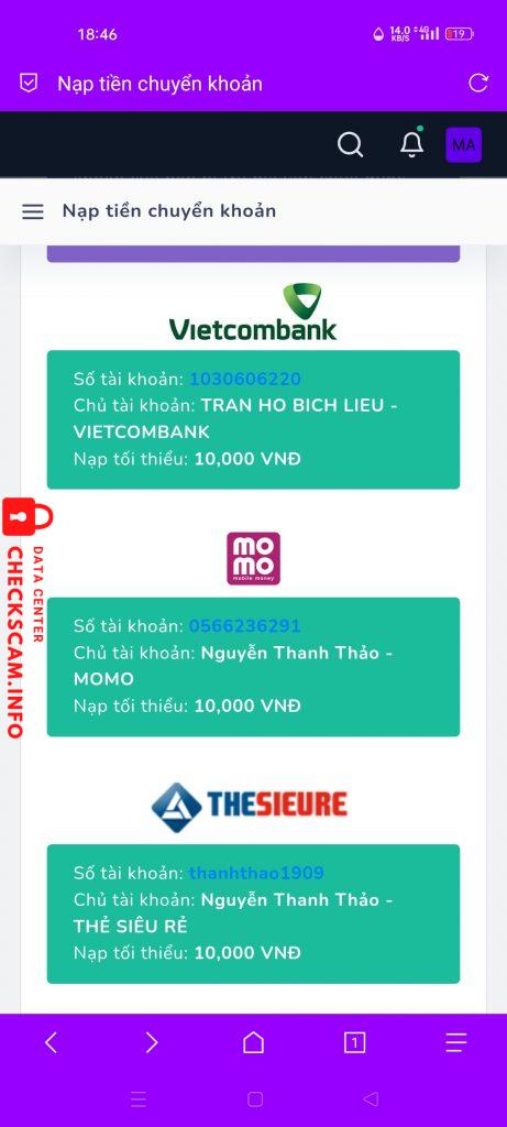 Evidence against Nguyễn Thanh Thảo