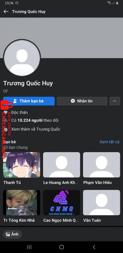 Evidence against Trương Quốc Huy