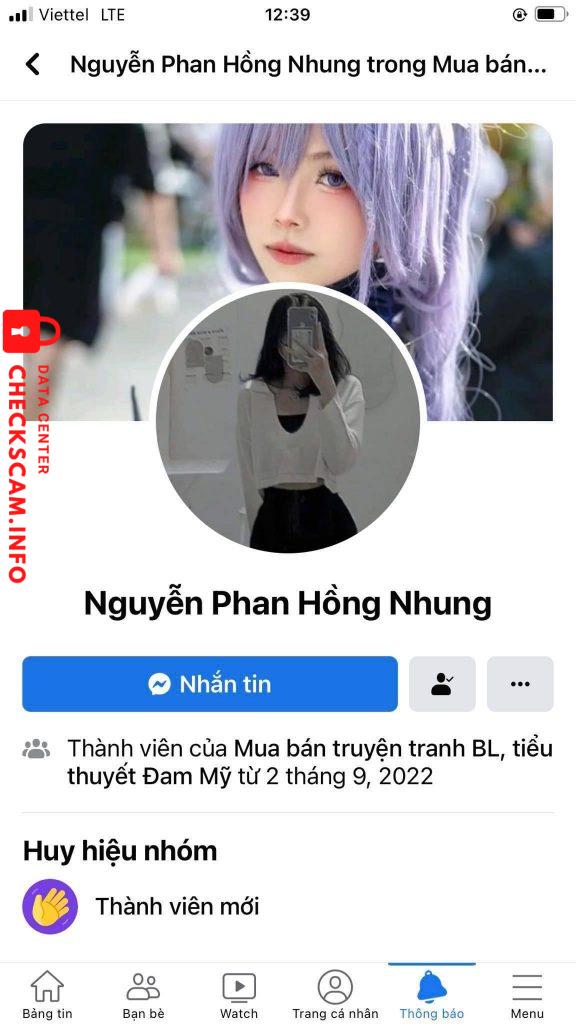 Evidence against Nguyễn Phan Hồng Nhung