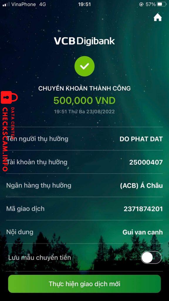 Evidence against Văn Canh