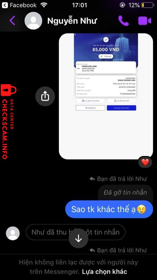 Evidence against Doan Phuong Anh