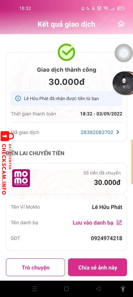 Evidence against Lê Hữu Phát