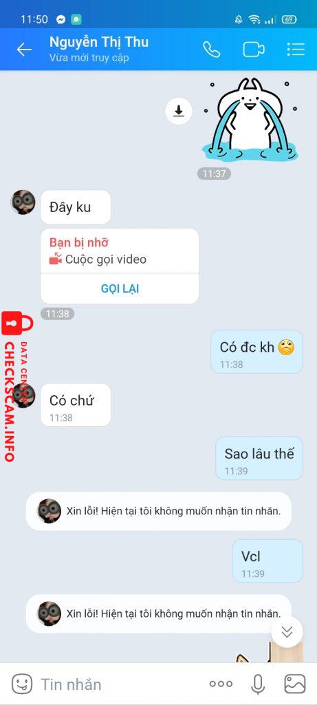 Evidence against Nguyễn Thị Thu
