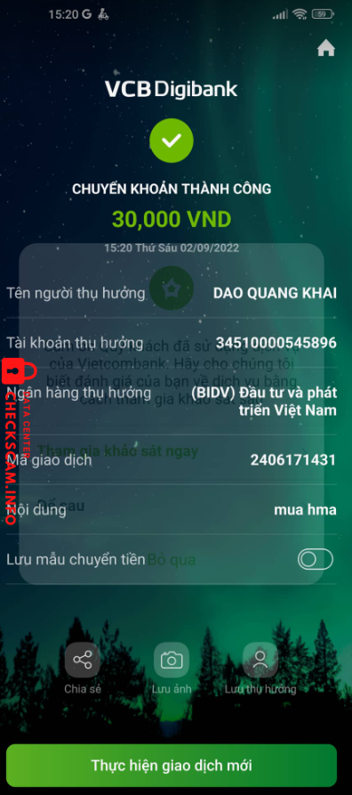 Evidence against đào quang khải
