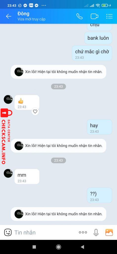 Evidence against Quangphuong