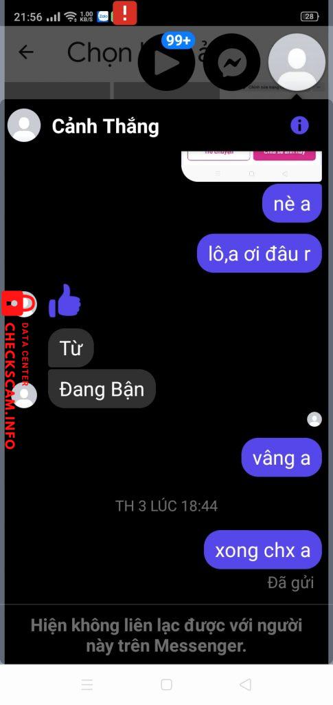 Evidência contra phạm cảnh thắng