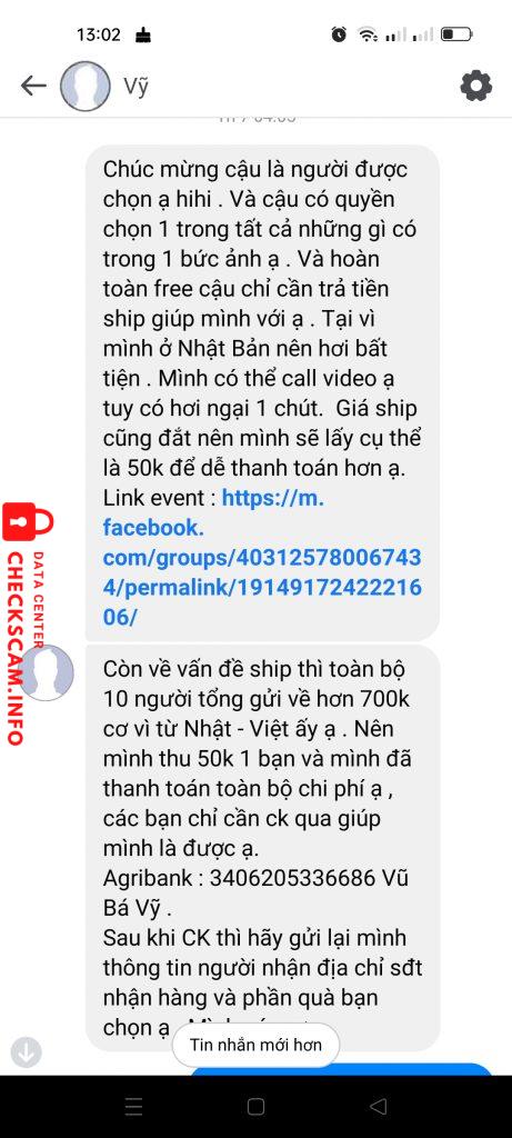 Evidência contra Vũ Bá Vỹ