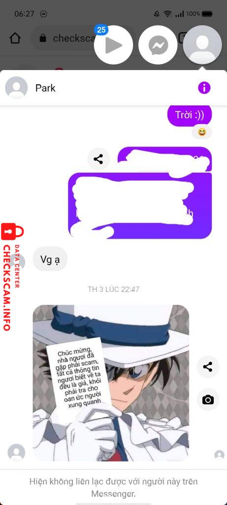 Evidência contra TRAN DANG KHOI