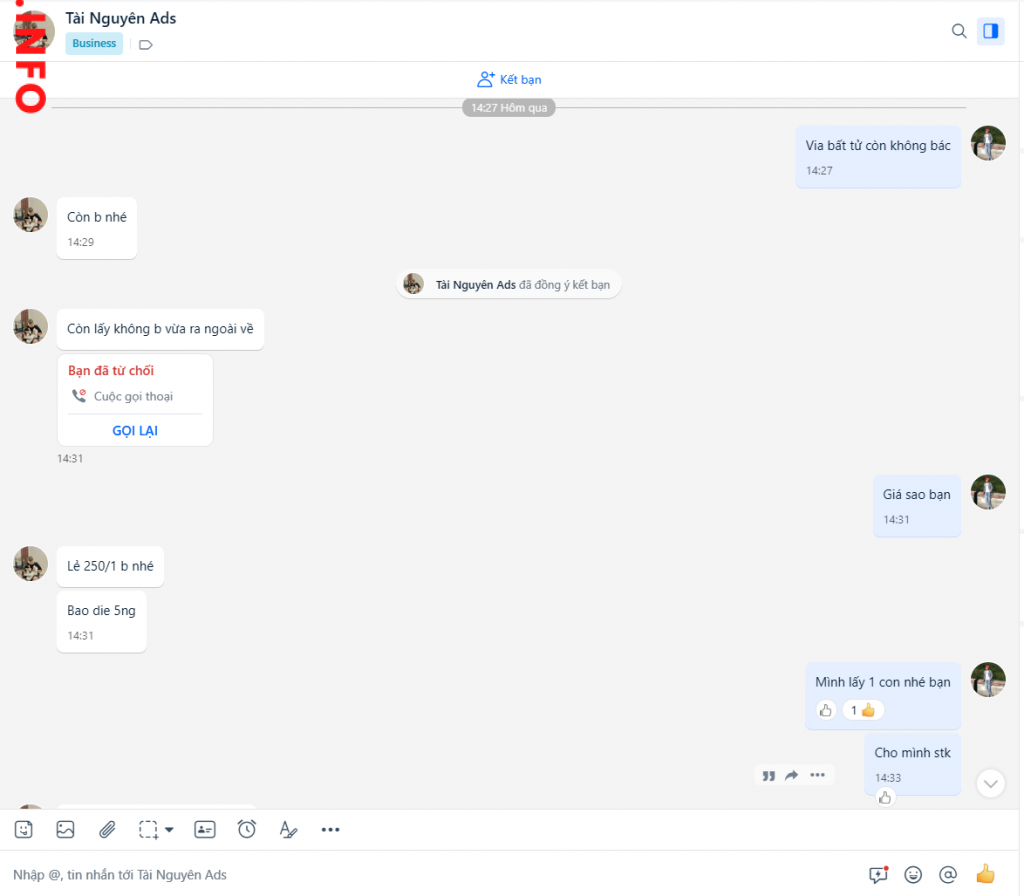 Evidência contra Nông Quốc Việt